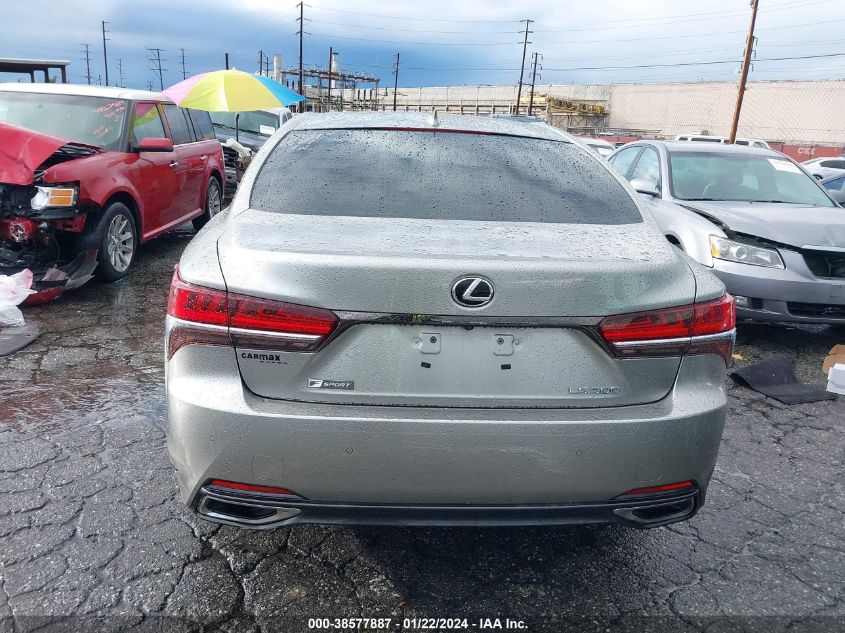 2018 Lexus Ls 500 F Sport VIN: JTHB51FF3J5006616 Lot: 38577887