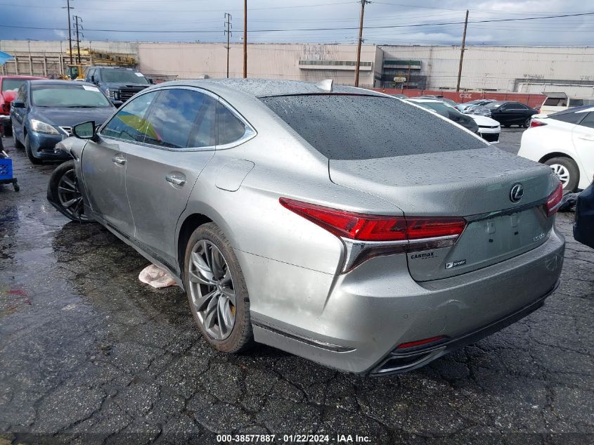 2018 Lexus Ls 500 F Sport VIN: JTHB51FF3J5006616 Lot: 38577887