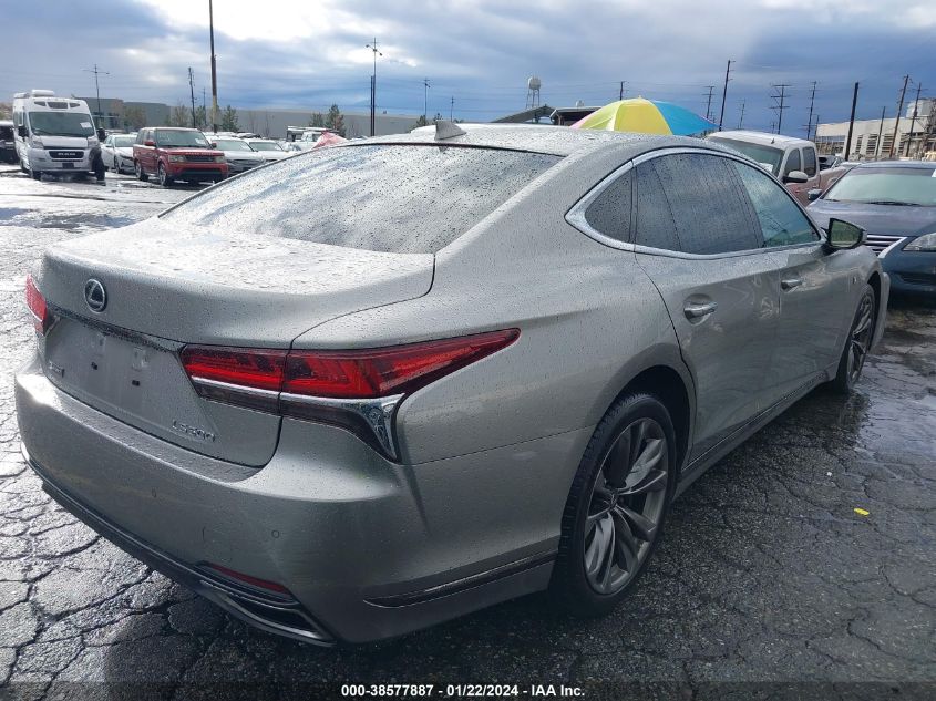 2018 Lexus Ls 500 F Sport VIN: JTHB51FF3J5006616 Lot: 38577887