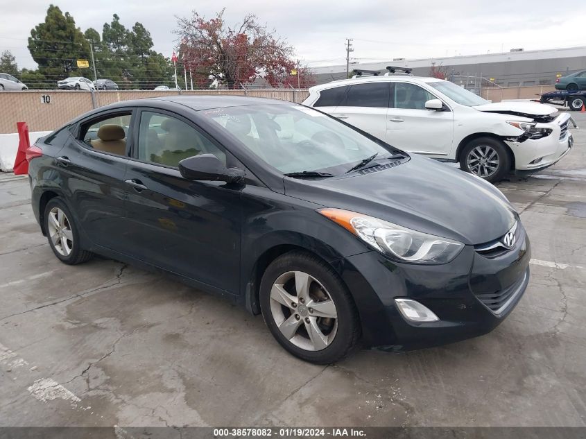 2013 Hyundai Elantra Gls VIN: 5NPDH4AE3DH422865 Lot: 38578082