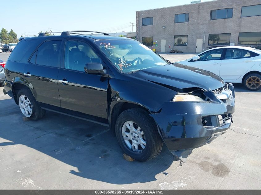 2004 Acura Mdx Touring Pkg Res W/Nav VIN: 2HNYD18904H542906 Lot: 38578255