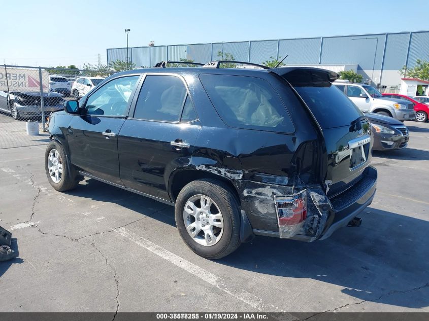 2004 Acura Mdx Touring Pkg Res W/Nav VIN: 2HNYD18904H542906 Lot: 38578255