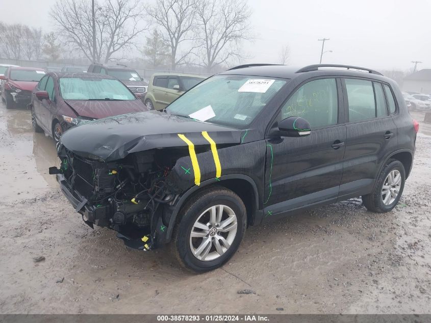 2015 Volkswagen Tiguan S VIN: WVGBV7AX3FW523108 Lot: 40543407