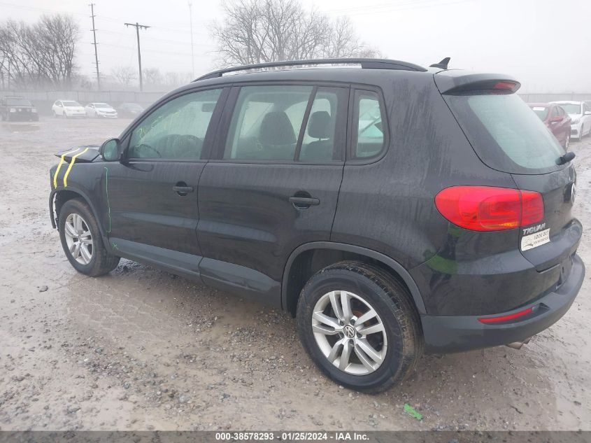 2015 Volkswagen Tiguan S VIN: WVGBV7AX3FW523108 Lot: 40543407