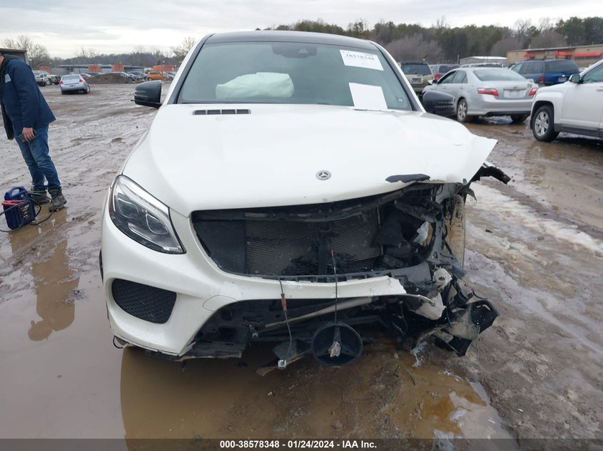 2017 MERCEDES-BENZ AMG GLE 43 COUPE 4MATIC 4JGED6EB4HA086387