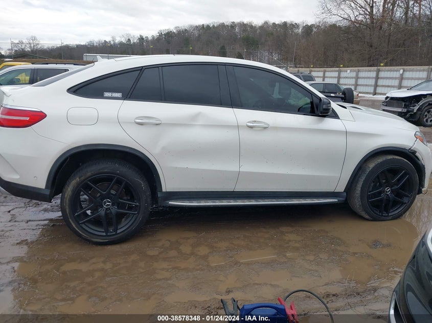2017 MERCEDES-BENZ AMG GLE 43 COUPE 4MATIC 4JGED6EB4HA086387