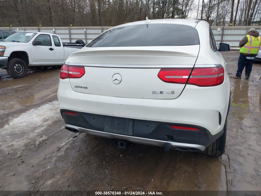 2017 MERCEDES-BENZ AMG GLE 43 COUPE 4MATIC 4JGED6EB4HA086387
