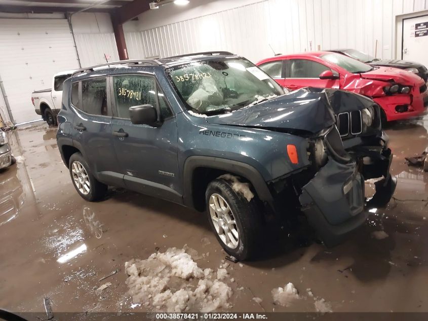 2020 Jeep Renegade Sport 4X4 VIN: ZACNJBAB0LPL08182 Lot: 38578421