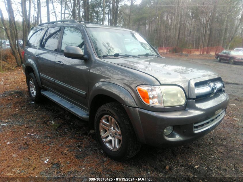 5TDBT48A95S243993 2005 Toyota Sequoia Limited V8