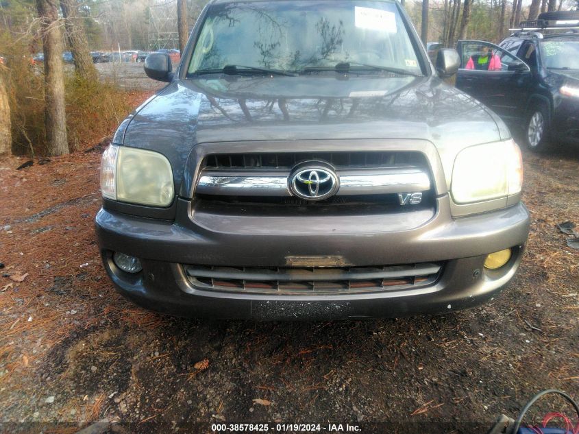 2005 Toyota Sequoia Limited V8 VIN: 5TDBT48A95S243993 Lot: 38578425