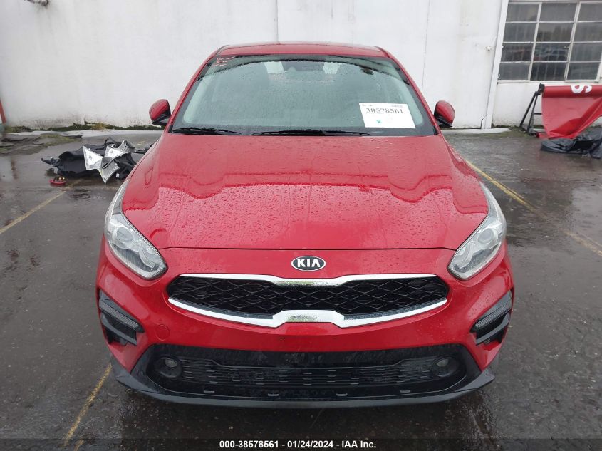 2019 Kia Forte Ex VIN: 3KPF54AD9KE021637 Lot: 38578561