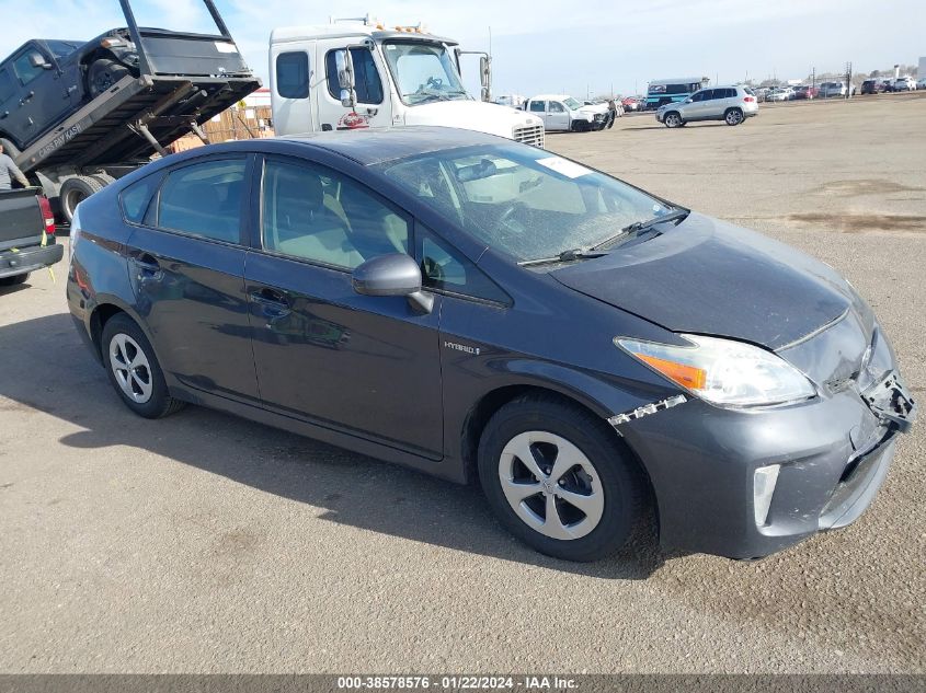 2015 Toyota Prius Two VIN: JTDKN3DU5F1942668 Lot: 38578576