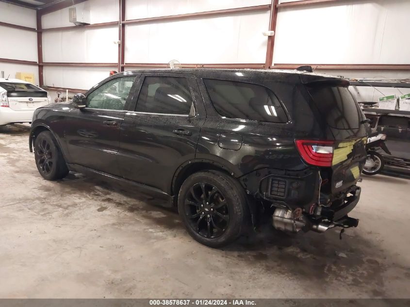 2019 Dodge Durango R/T Rwd VIN: 1C4SDHCT2KC632808 Lot: 38578637