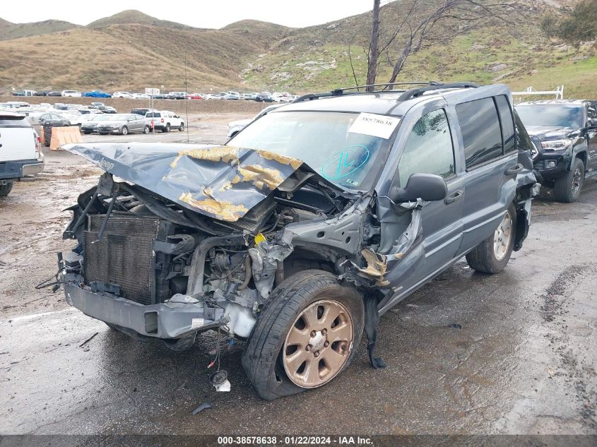 2001 Jeep Grand Cherokee Laredo VIN: 1J4GX48S31C518427 Lot: 38578638