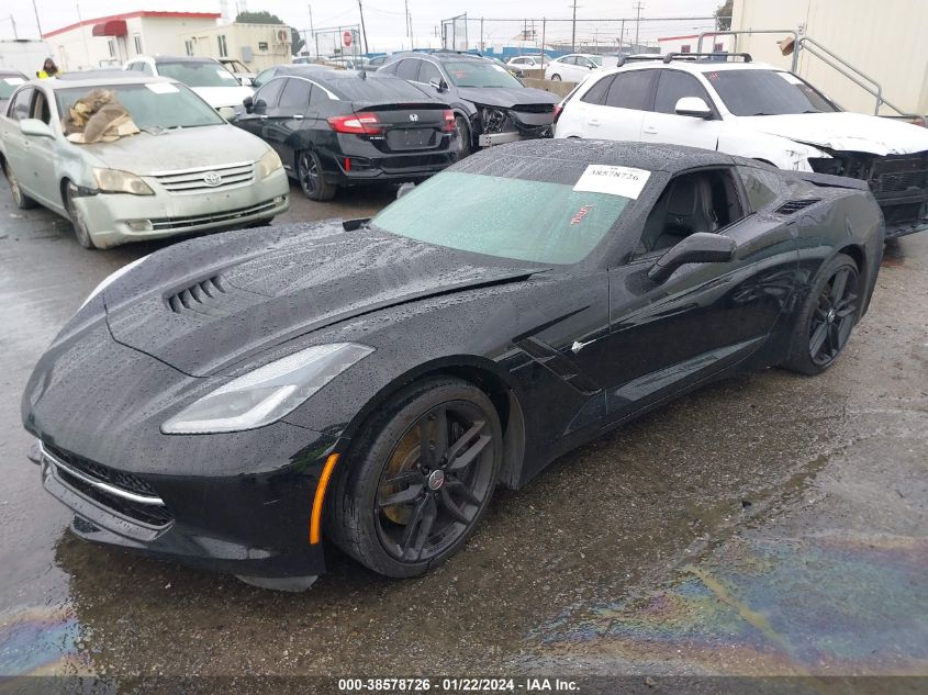 2015 Chevrolet Corvette Stingray Z51 VIN: 1G1YK2D72F5104185 Lot: 38578726