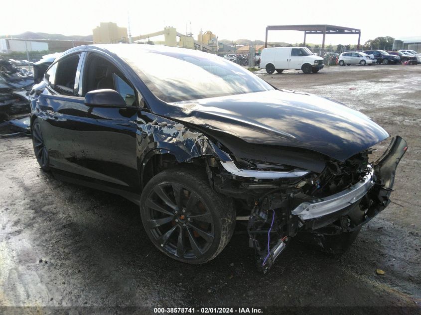 2022 Tesla Model X Dual Motor All-Wheel Drive VIN: 7SAXCAE50NF360851 Lot: 38578741