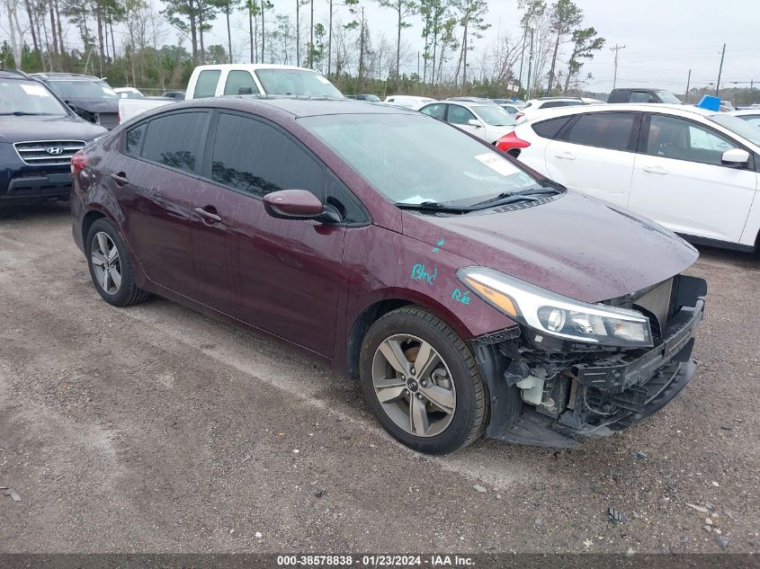 3KPFL4A77JE172300 2018 Kia Forte Lx
