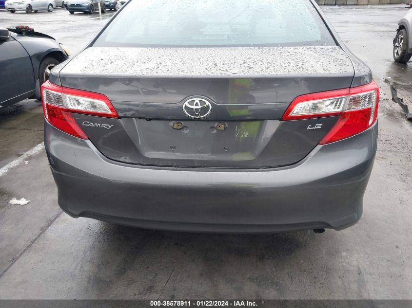 2014 Toyota Camry Le VIN: 4T1BF1FK6EU437681 Lot: 38578911