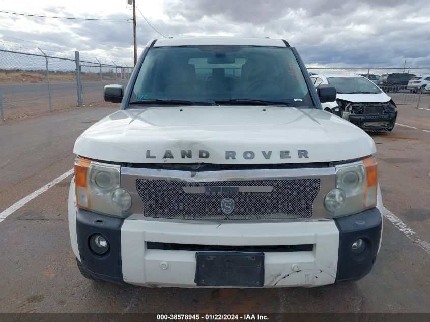 2008 Land Rover Lr3 V8 Hse VIN: SALAG25428A481603 Lot: 38578945