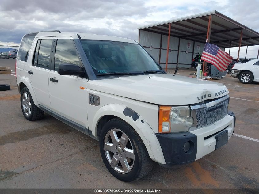 2008 Land Rover Lr3 V8 Hse VIN: SALAG25428A481603 Lot: 38578945