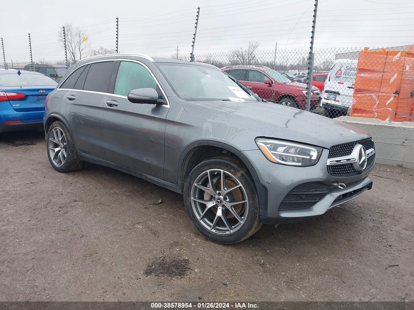 2021 Mercedes-Benz Glc 300 4Matic Suv VIN: W1N0G8EB9MF905479 Lot: 38578954