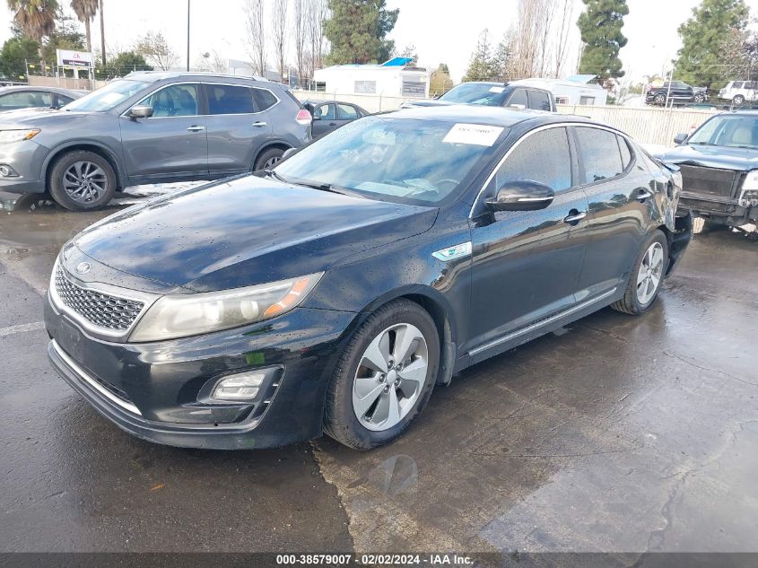 2016 Kia Optima Hybrid Hybrid VIN: KNAGN4AD0G5093315 Lot: 38579007