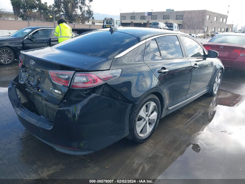 2016 Kia Optima Hybrid Hybrid VIN: KNAGN4AD0G5093315 Lot: 38579007