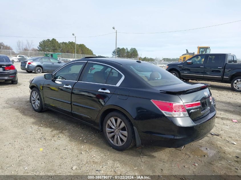 2011 Honda Accord Exl VIN: 1HGCP3F88BA019496 Lot: 38579077