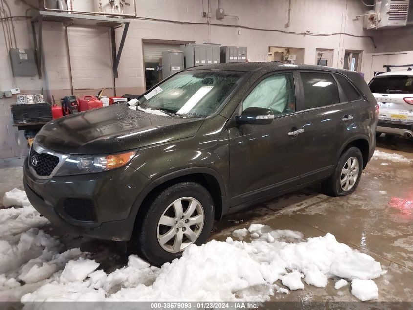 2011 Kia Sorento Lx VIN: 5XYKT3A15BG174944 Lot: 38579093