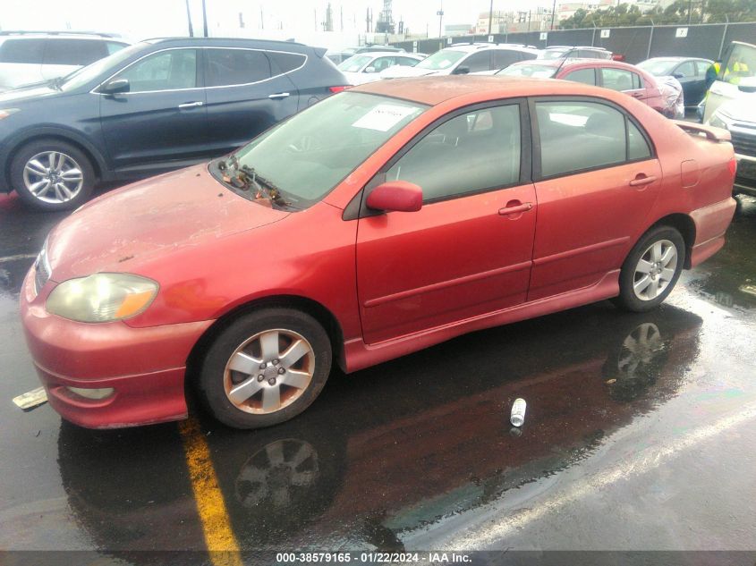 2008 Toyota Corolla S VIN: 1NXBR30E68Z956885 Lot: 38579165