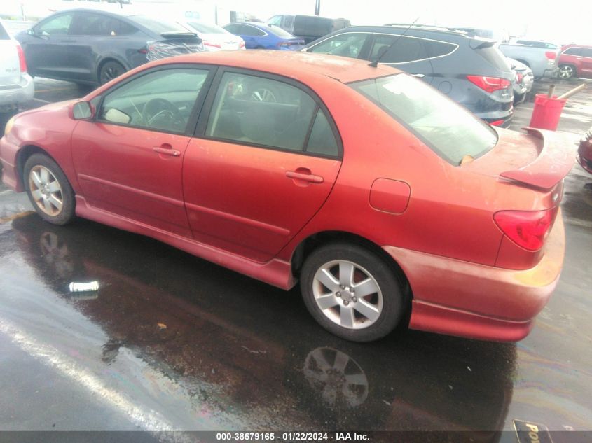 2008 Toyota Corolla S VIN: 1NXBR30E68Z956885 Lot: 38579165