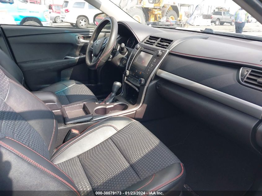 2015 Toyota Camry Se VIN: 4T1BF1FK8FU489086 Lot: 38579173