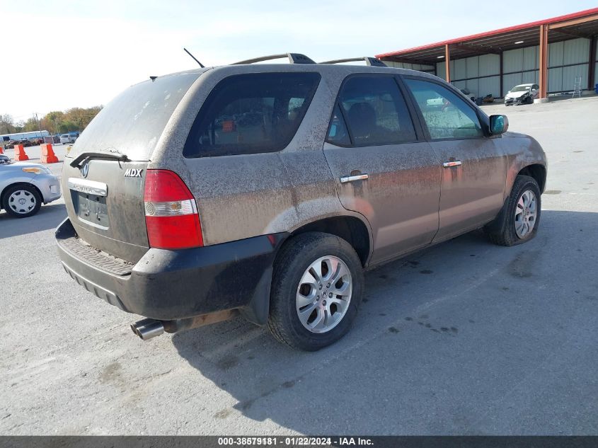 2003 Acura Mdx VIN: 2HNYD18613H536682 Lot: 38579181