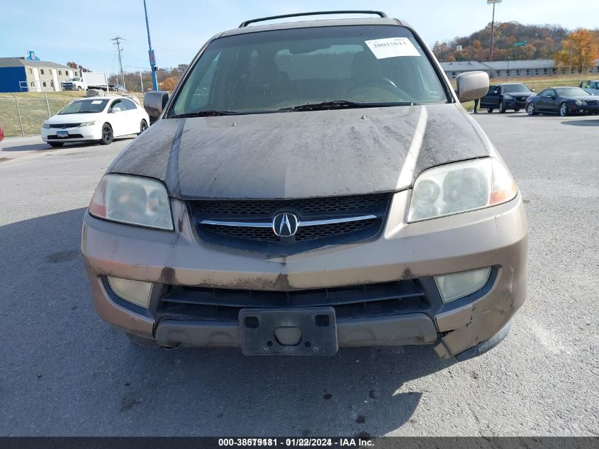 2003 Acura Mdx VIN: 2HNYD18613H536682 Lot: 38579181