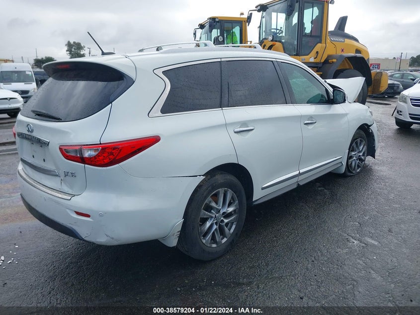 2013 Infiniti Jx35 VIN: 5N1AL0MM0DC322694 Lot: 38579204
