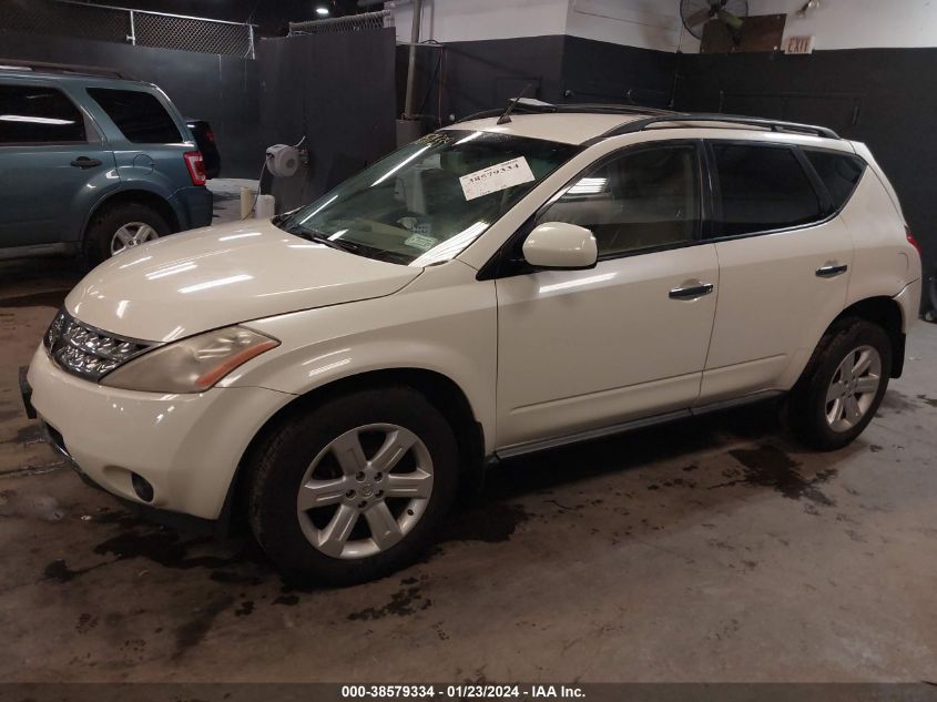 2007 Nissan Murano S VIN: JN8AZ08W97W618027 Lot: 38579334