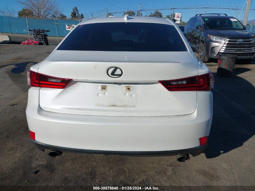 2014 Lexus Is 250 VIN: JTHBF1D25E5023971 Lot: 38579840