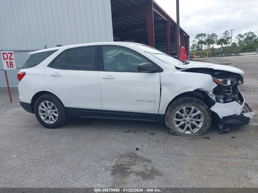 2019 Chevrolet Equinox Ls VIN: 3GNAXHEVXKS613636 Lot: 38579958