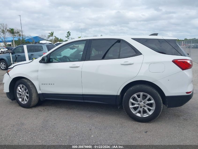 2019 Chevrolet Equinox Ls VIN: 3GNAXHEVXKS613636 Lot: 38579958