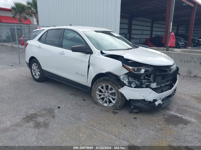 2019 Chevrolet Equinox Ls VIN: 3GNAXHEVXKS613636 Lot: 38579958