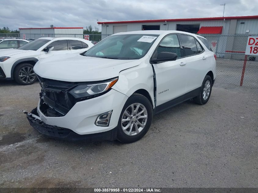 2019 Chevrolet Equinox Ls VIN: 3GNAXHEVXKS613636 Lot: 38579958