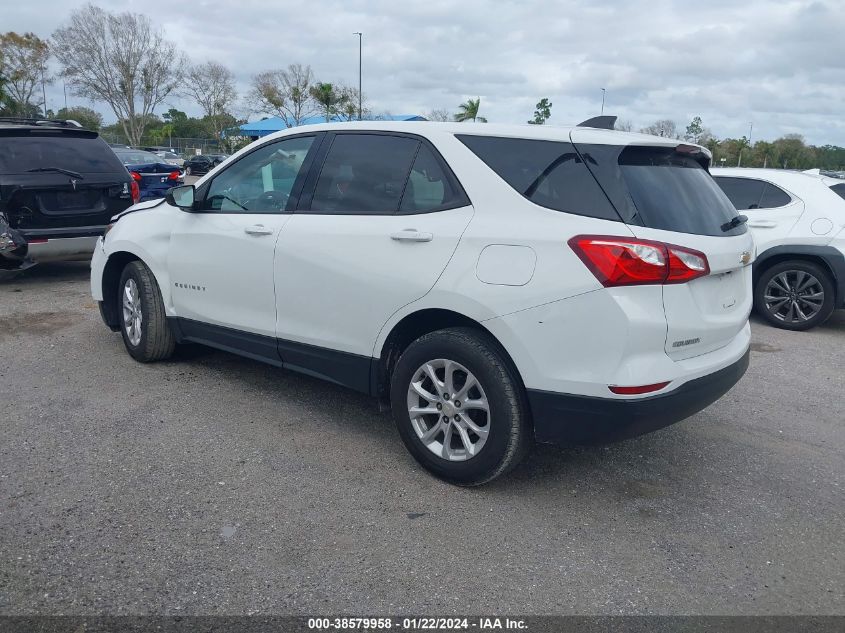 2019 Chevrolet Equinox Ls VIN: 3GNAXHEVXKS613636 Lot: 38579958