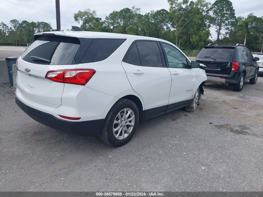 2019 Chevrolet Equinox Ls VIN: 3GNAXHEVXKS613636 Lot: 38579958