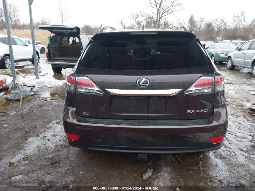 2014 Lexus Rx 450H VIN: JTJBC1BA8E2069104 Lot: 38579998