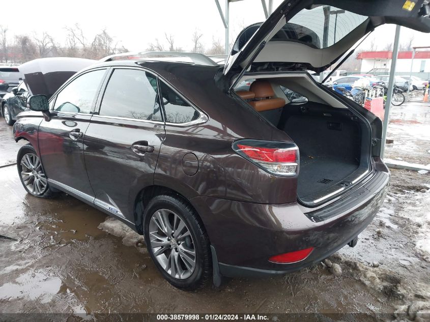 2014 Lexus Rx 450H VIN: JTJBC1BA8E2069104 Lot: 38579998