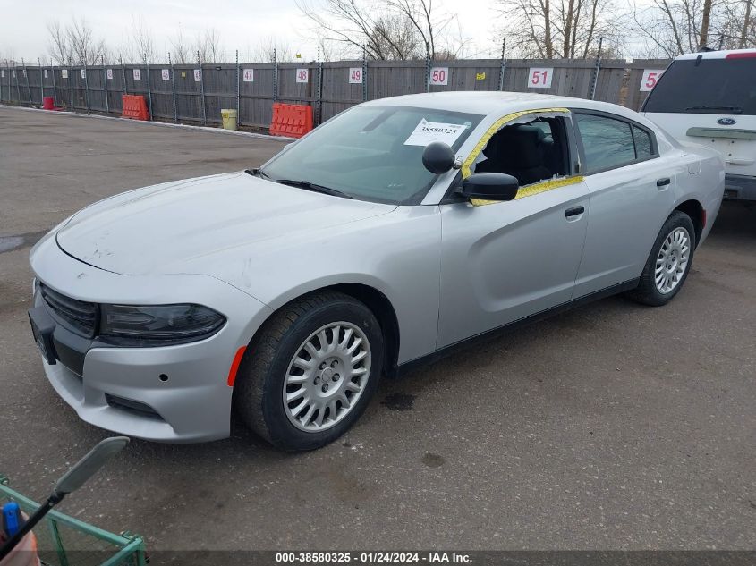 2019 Dodge Charger Police Awd VIN: 2C3CDXKT5KH647871 Lot: 38580325