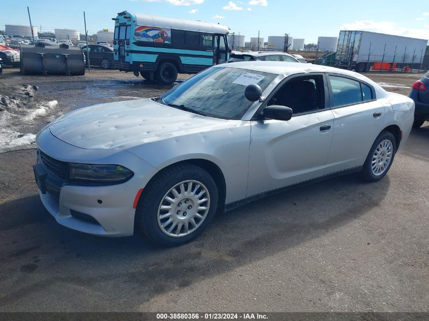 2019 Dodge Charger Police Awd VIN: 2C3CDXKT5KH647918 Lot: 38580356