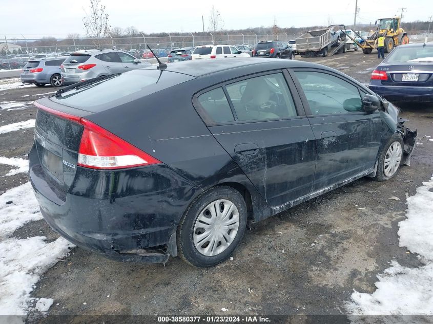 2010 Honda Insight Lx VIN: JHMZE2H54AS008790 Lot: 38580377