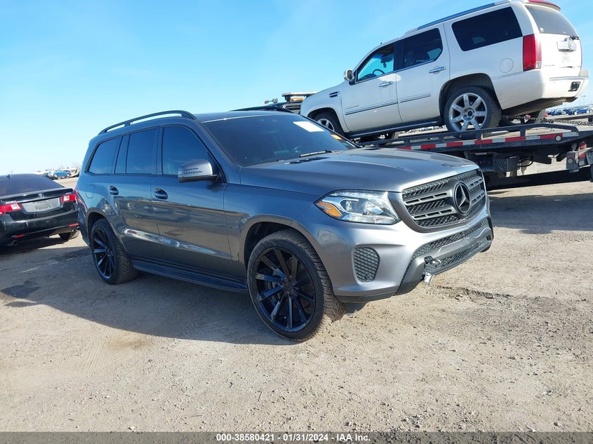 2018 Mercedes-Benz Gls 450 4Matic VIN: 4JGDF6EE3JB065014 Lot: 38580421