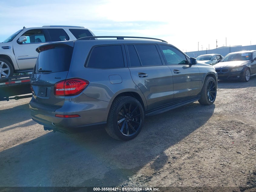 2018 Mercedes-Benz Gls 450 4Matic VIN: 4JGDF6EE3JB065014 Lot: 38580421